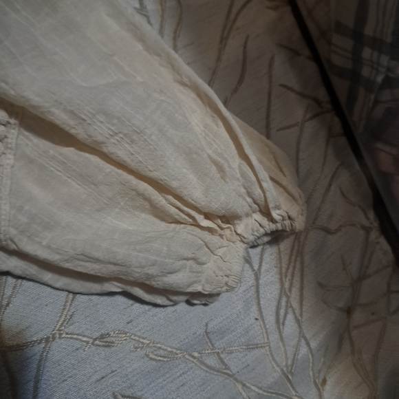Max Studio off-white boho style blouse - Picture 4 of 5